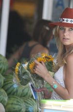 KIMBERLEY GARNER Shopping at Whole Foods in West Hollywood