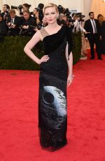 KIRSTEN DUNST at MET Gala 2014 in New York