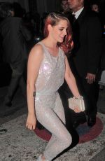 KRISTEN STEWART Arrives at Dinner in Cannes