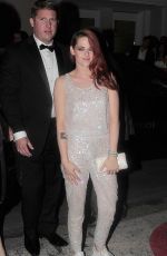 KRISTEN STEWART Arrives at Dinner in Cannes
