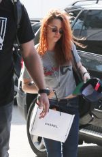 KRISTEN STEWART Arrives at LAX Airport in Los Angeles 2705