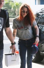 KRISTEN STEWART Arrives at LAX Airport in Los Angeles 2705