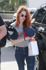 KRISTEN STEWART Arrives at LAX Airport in Los Angeles 2705