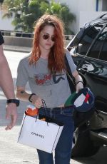 KRISTEN STEWART Arrives at LAX Airport in Los Angeles 2705