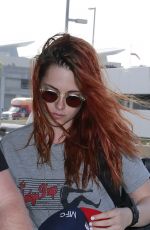 KRISTEN STEWART Arrives at LAX Airport in Los Angeles 2705