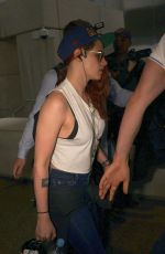 KRISTEN STEWART at LAX Airport in Los Angeles 2505
