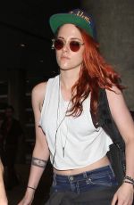 KRISTEN STEWART at LAX Airport in Los Angeles 2505