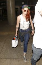 KRISTEN STEWART at LAX Airport in Los Angeles 2505