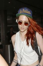 KRISTEN STEWART at LAX Airport in Los Angeles 2505