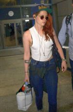 KRISTEN STEWART at LAX Airport in Los Angeles 2505