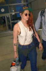 KRISTEN STEWART at LAX Airport in Los Angeles 2505
