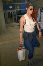 KRISTEN STEWART at LAX Airport in Los Angeles 2505