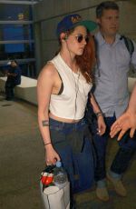 KRISTEN STEWART at LAX Airport in Los Angeles 2505