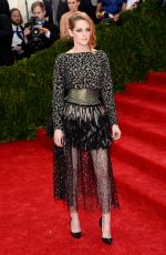 KRISTEN STEWART at MET Gala 2014 in New York