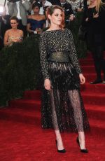 KRISTEN STEWART at MET Gala 2014 in New York