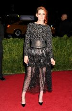 KRISTEN STEWART at MET Gala 2014 in New York