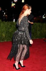 KRISTEN STEWART at MET Gala 2014 in New York