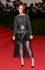 KRISTEN STEWART at MET Gala 2014 in New York
