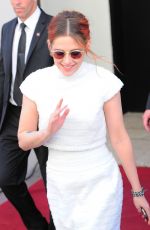 KRISTEN STEWART Leaves Her Hotel in Cannes