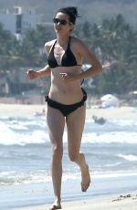 KRYSTEN RITTER in Bikini at a Beach in Miami
