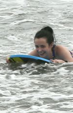 KRYSTEN RITTER in Bikini Paddleboarding in Puerto Vallarta