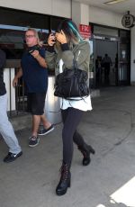KYLIE JENNER at LAX Airport in Los Angeles