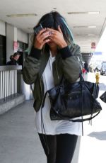 KYLIE JENNER at LAX Airport in Los Angeles