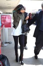 KYLIE JENNER at LAX Airport in Los Angeles