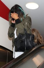 KYLIE JENNER at LAX Airport in Los Angeles