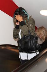KYLIE JENNER at LAX Airport in Los Angeles