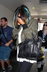 KYLIE JENNER at LAX Airport in Los Angeles