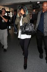 KYLIE JENNER at LAX Airport in Los Angeles