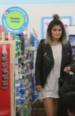 KYLIE JENNER Shopping at a Drugstore in Los Angeles