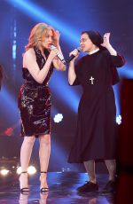 KYLIE MINOGUE at The Voice of Italy TV Show