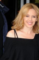 KYLIE MINOGUE Out and About in Italy