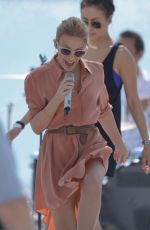 KYLIE MINOGUE Performs at Stage of Canal+ in Cannes