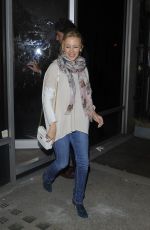 KYLIE MINOGUW Leaves Chiltern Firehouse in London