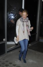 KYLIE MINOGUW Leaves Chiltern Firehouse in London