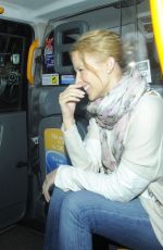 KYLIE MINOGUW Leaves Chiltern Firehouse in London
