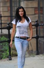 KYM MARSH Out and About in Manchester