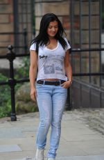 KYM MARSH Out and About in Manchester