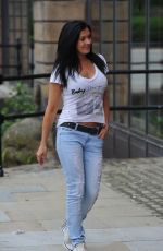 KYM MARSH Out and About in Manchester