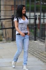 KYM MARSH Out and About in Manchester