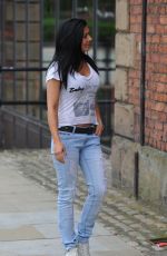 KYM MARSH Out and About in Manchester
