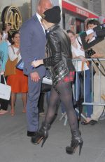 LADY GAGA Out and About in New York