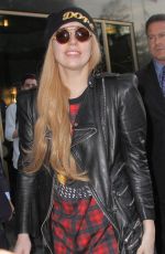 LADY GAGA Out and About in New York