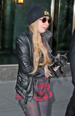 LADY GAGA Out and About in New York