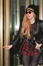 LADY GAGA Out and About in New York