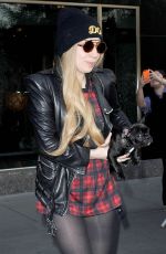 LADY GAGA Out and About in New York