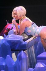 LADY GAGA Performs at a Concert in New York